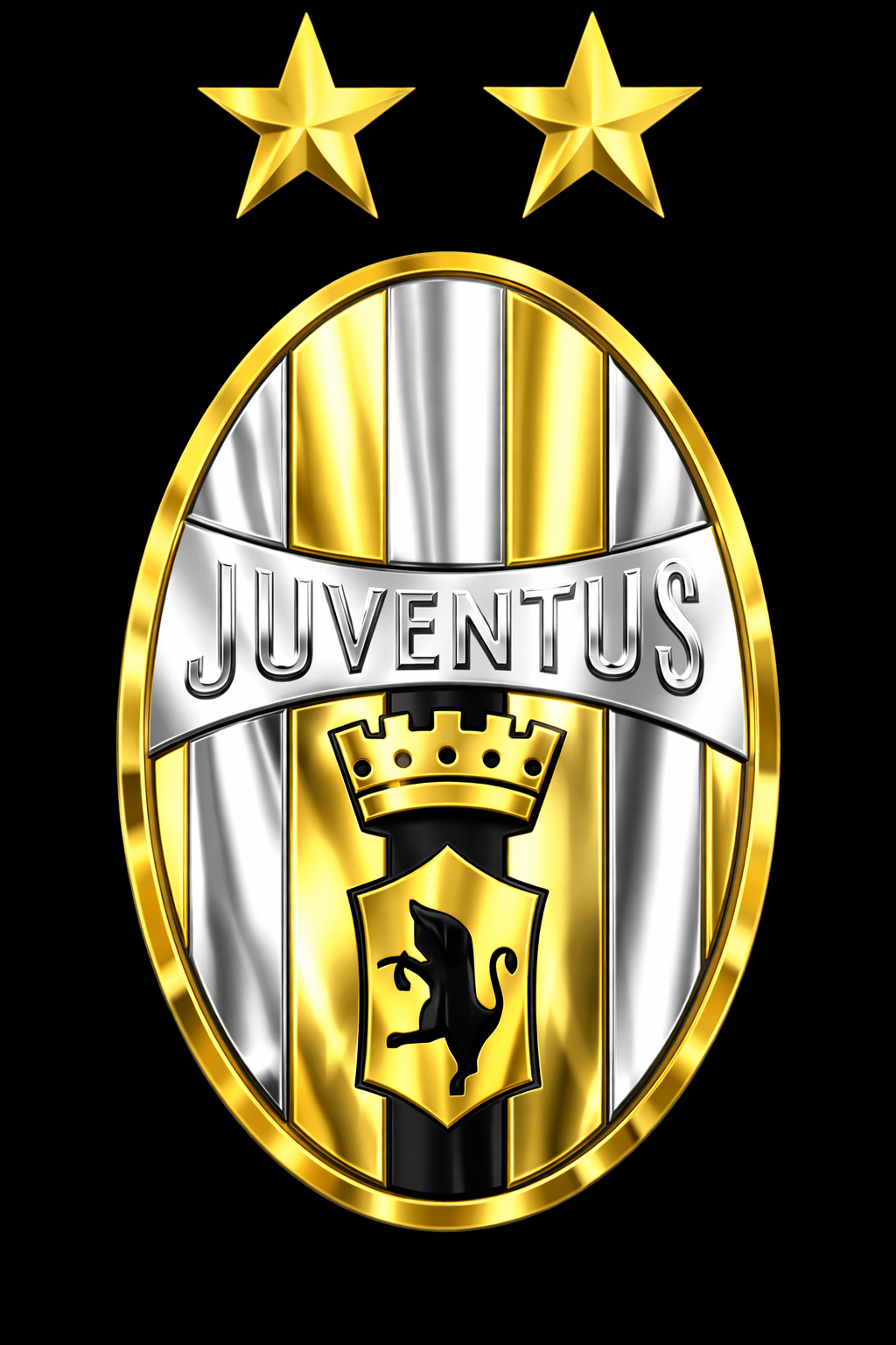 Sport Crest – 3D Artistic Interpretation in 24K Gold