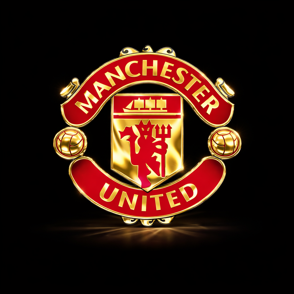 Sport Crest – 3D Artistic Interpretation in 24K Gold